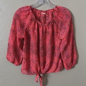 Disney D-Signed Girls Animal Print Top, XL